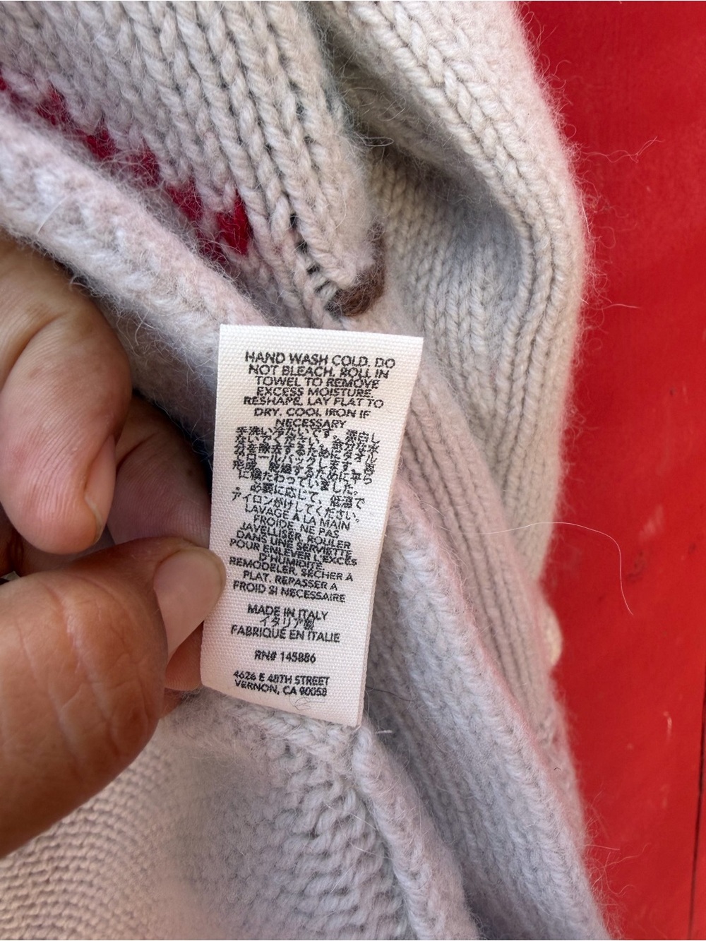 THE GREAT. The Ski Lodge Cardigan - Picture 4 of 11
